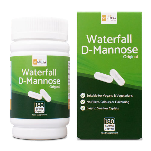 Waterfall D-Mannose 500mg Caplets Value Pack