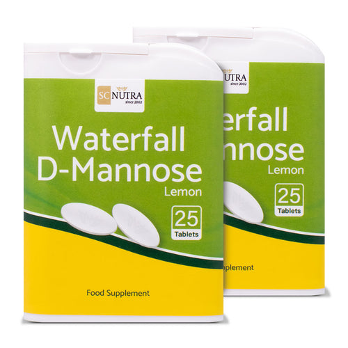 Waterfall D-Mannose Lemon Chewable Tablets