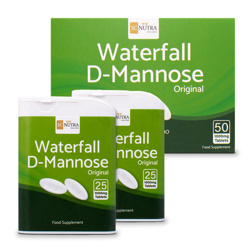 Waterfall D-Mannose Tablets (50 x 1000mg)