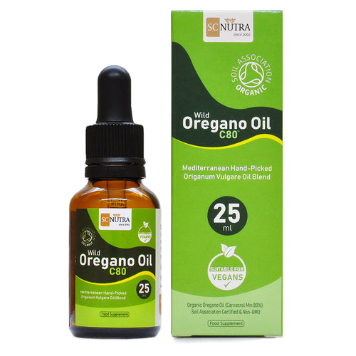 Organic Wild Oregano Oil C80 25ml
