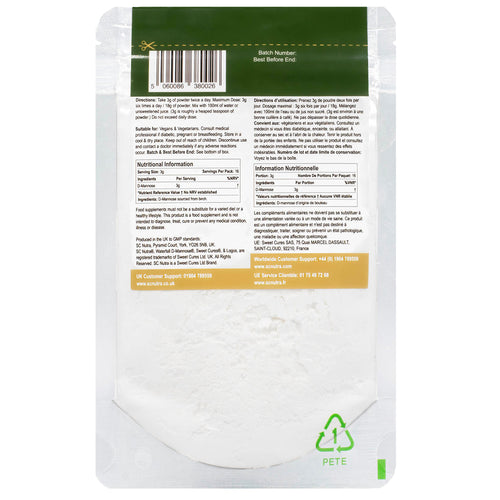 Waterfall D-Mannose Powder (Eco Refill Pack)